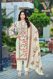 Vandana shahzadi vol-9 work dress material wholesale in hyderabad telangana india